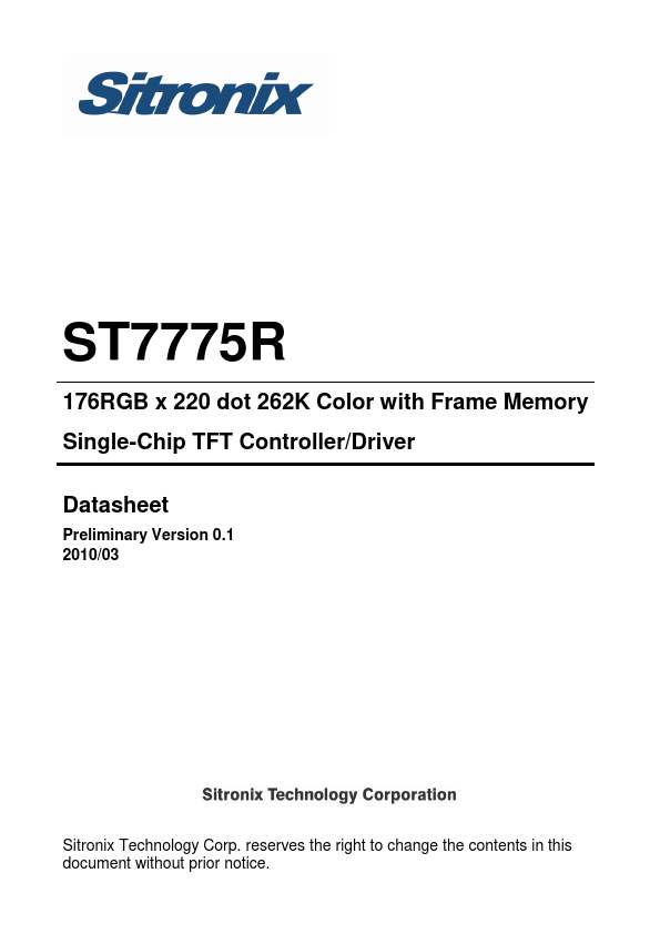 ST7775R