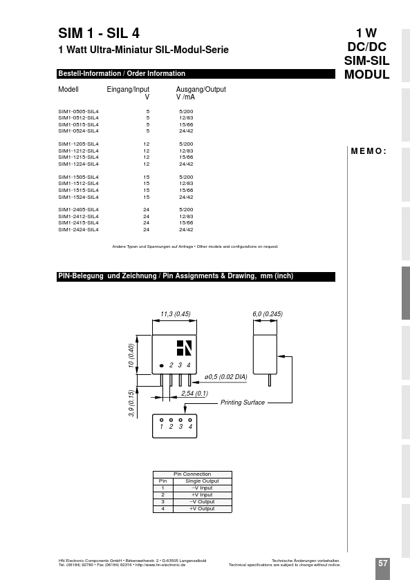 SIM1-2412-SIL4