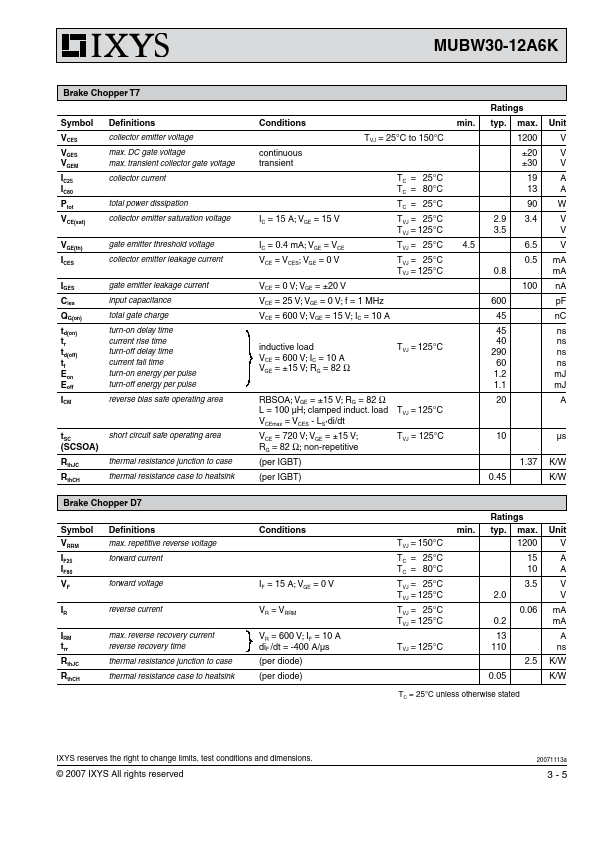 MUBW30-12A6K