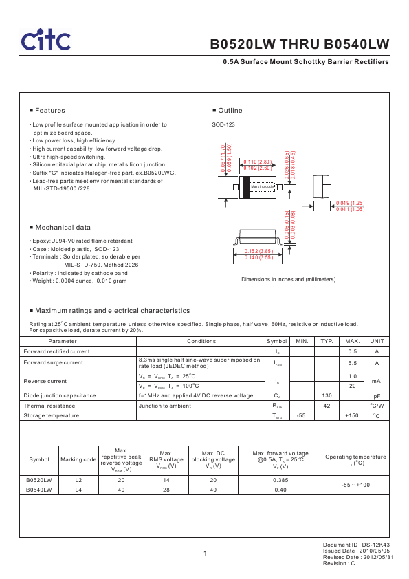 B0520LW