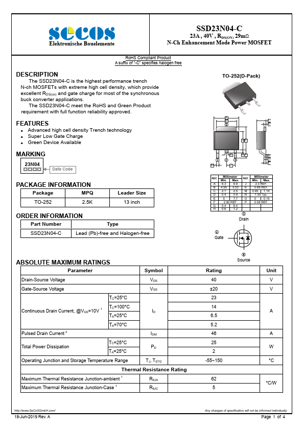 SSD23N04-C