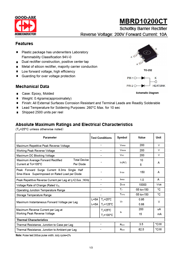 MBRD10200CT