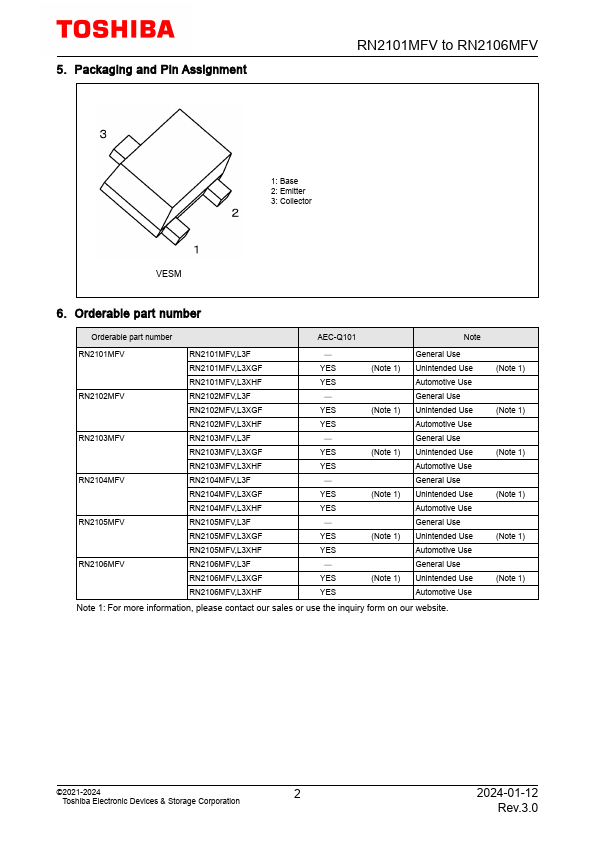 RN2101MFV