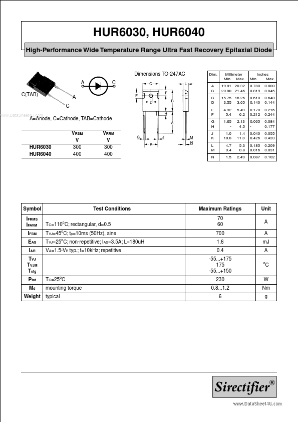 HUR6030