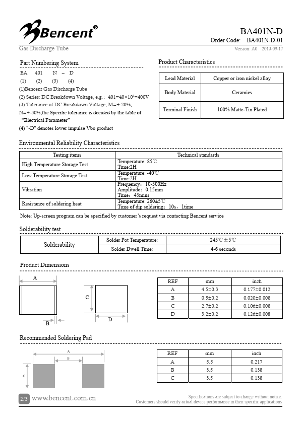 BA401N-D