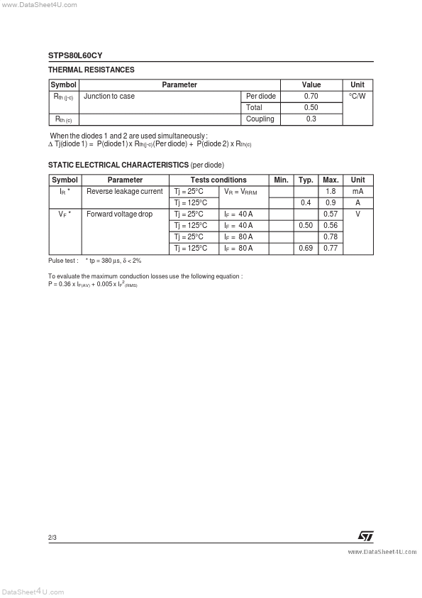 STPS80L60CY