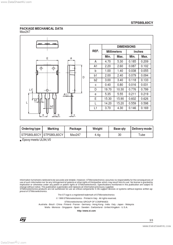 STPS80L60CY