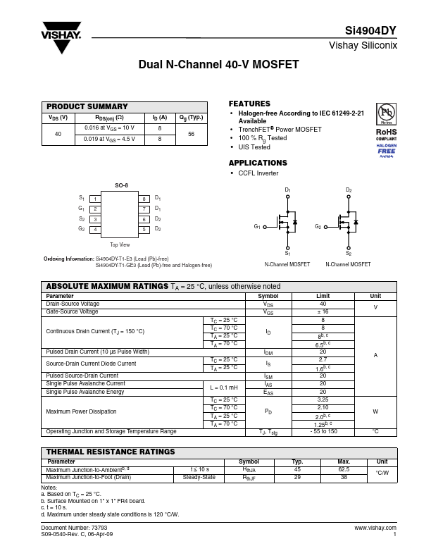 SI4904DY