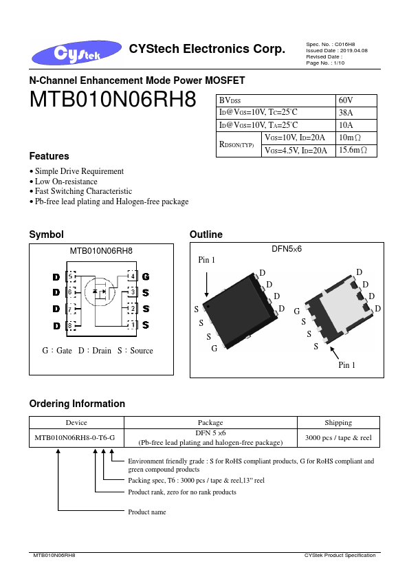 MTB010N06RH8