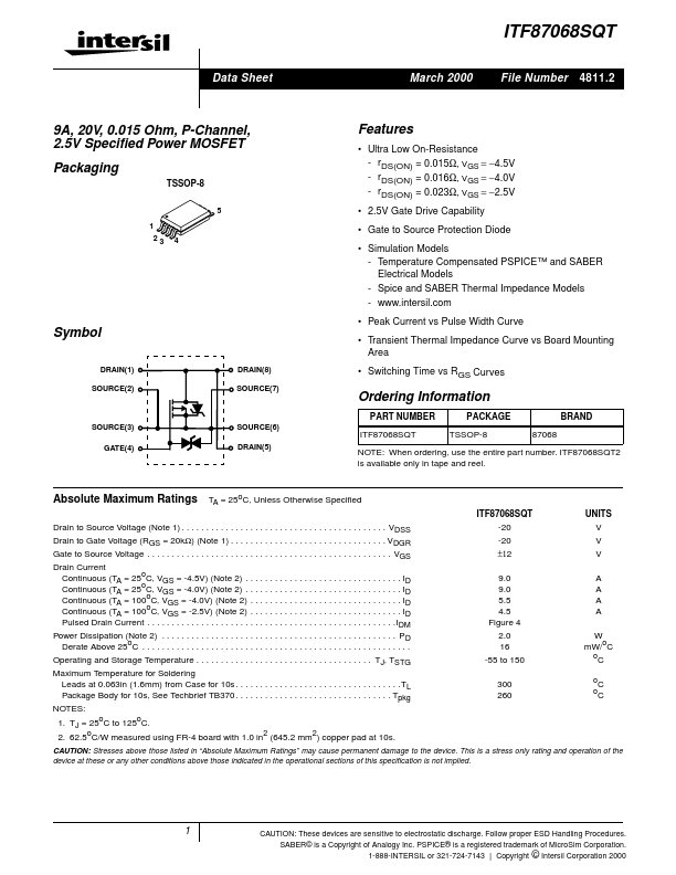 ITF87068SQT