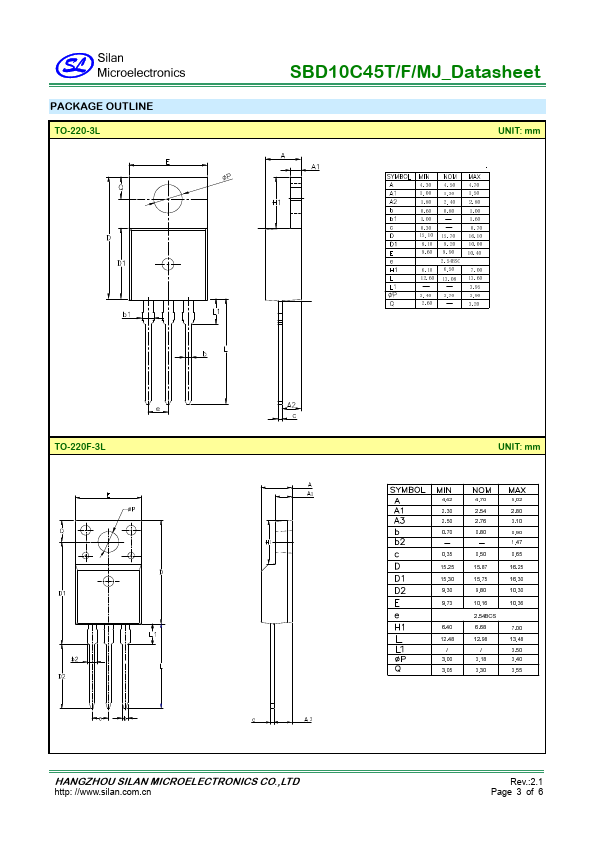 SBD10C45T