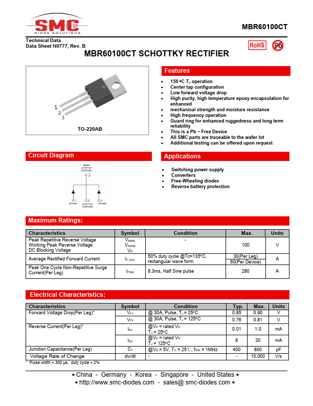 MBR60100CT