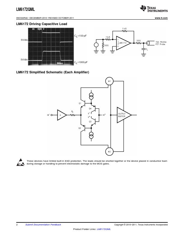 LM6172QML