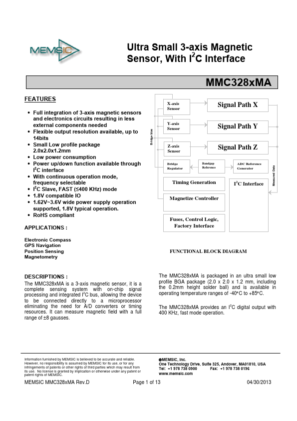 MMC3285MA