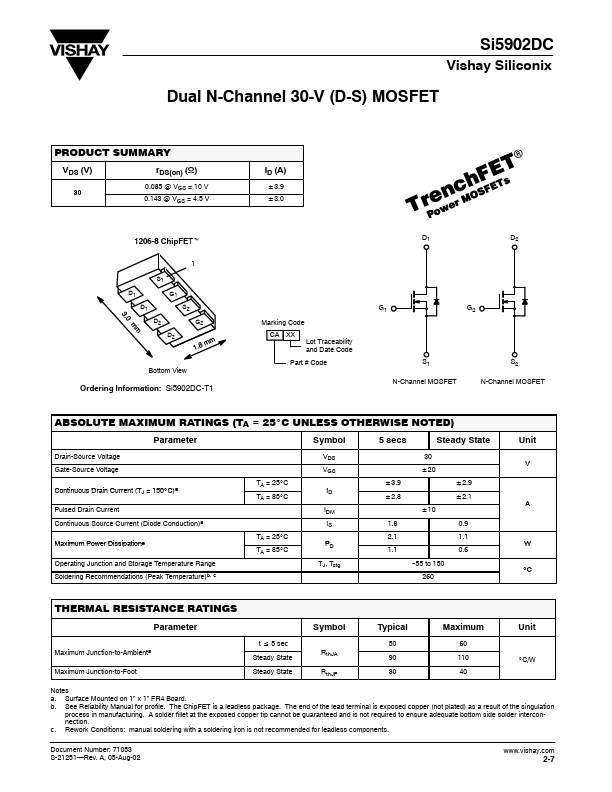 SI5902DC