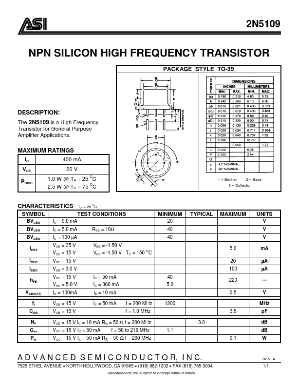 2N5109