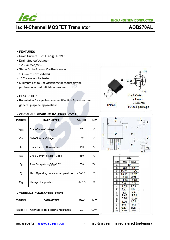 AOB270AL