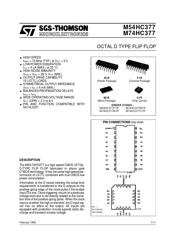 M54HC377