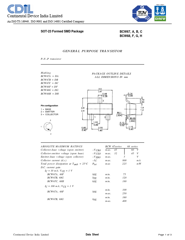 BCW67C