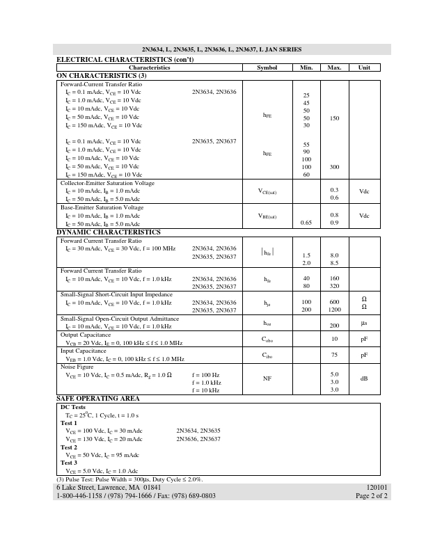 JAN2N3634L