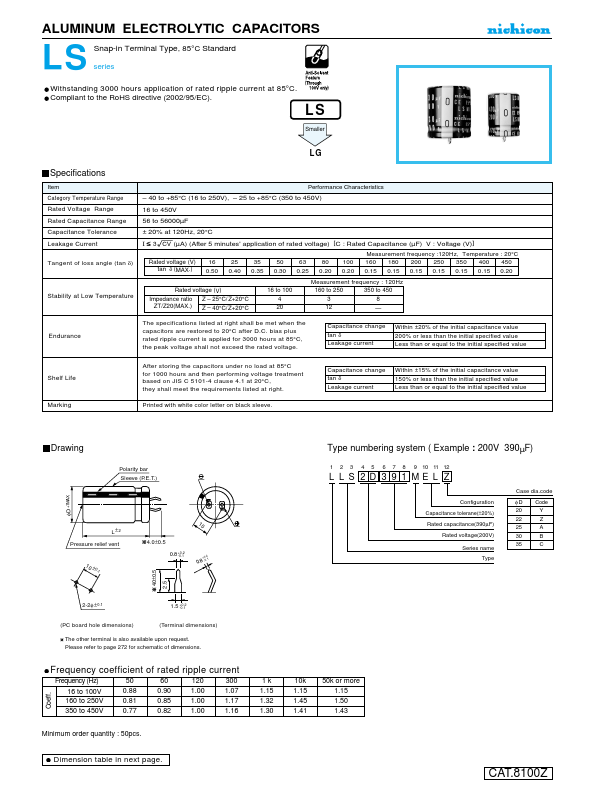 LLS2D681MELB