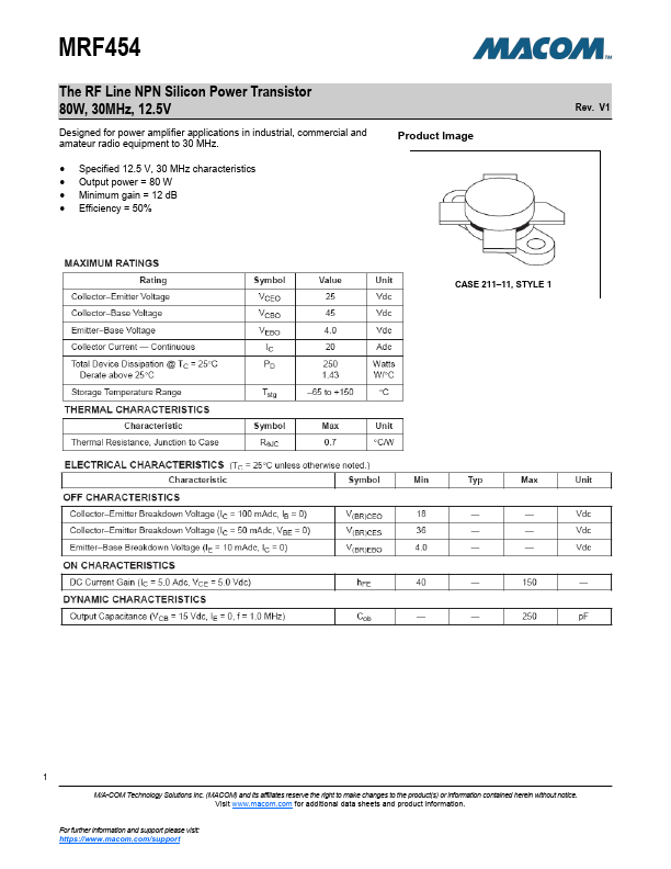 MRF454