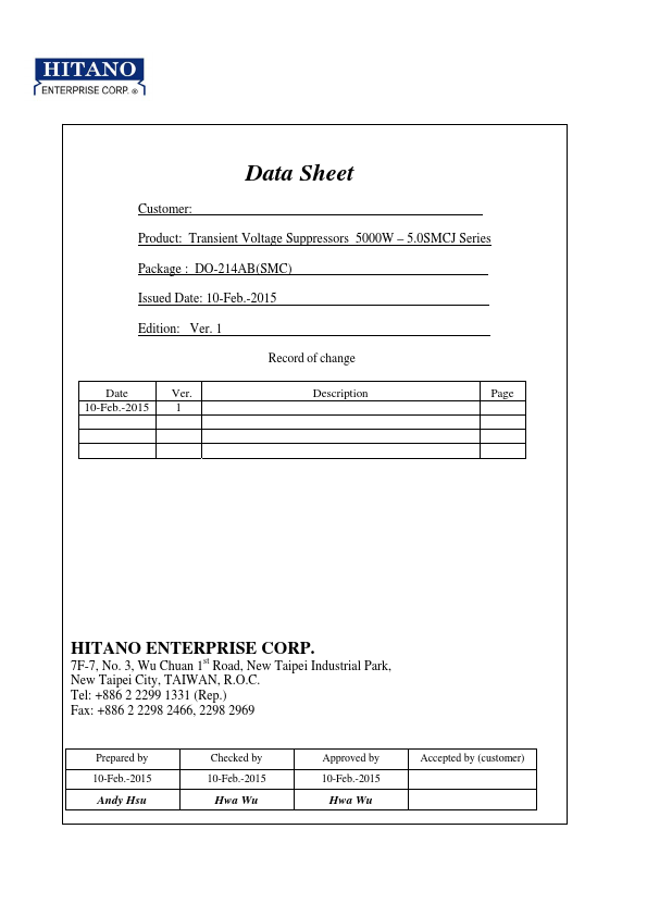 5.0SMCJ120A