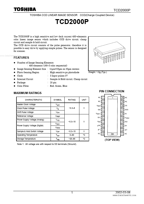 TCD2000P