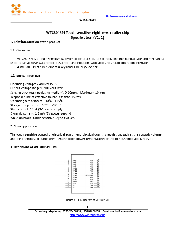 WTC801SPI