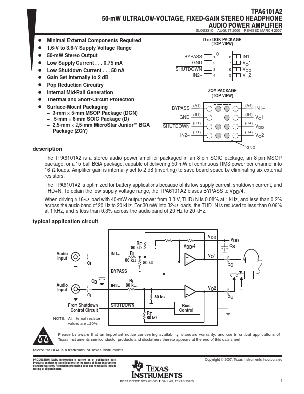 TPA6101A2