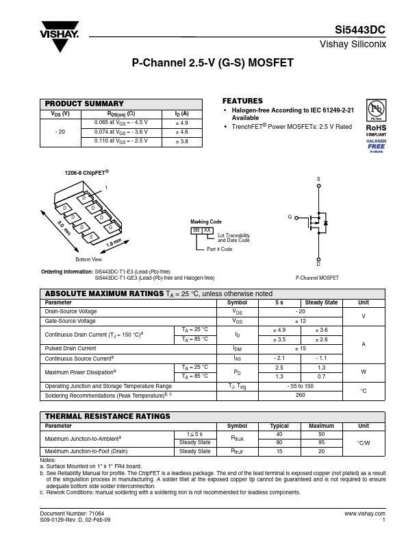 SI5443DC