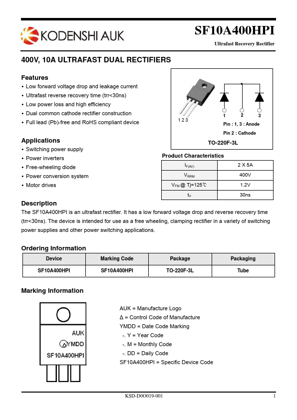 SF10A400HPI