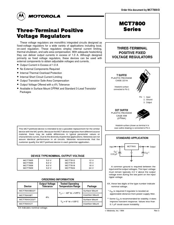 MCT7806BT