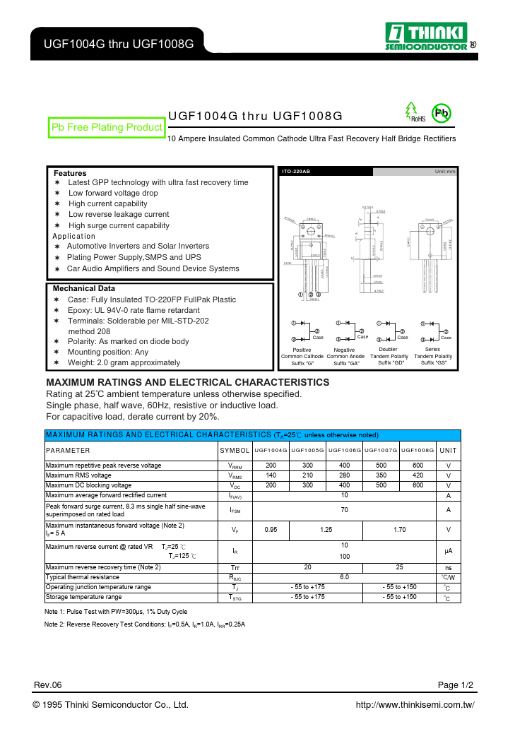 UGF1008G