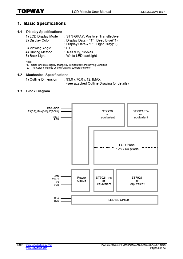 LM3033CDW-0B-1