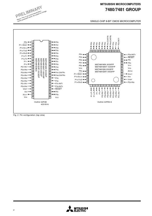 M37481E8-XXXFP