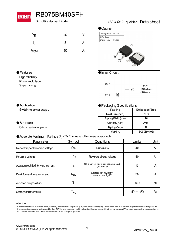 RB075BM40SFH