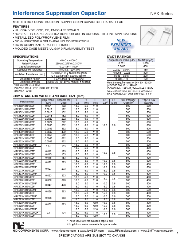 NPX473K275VX2F