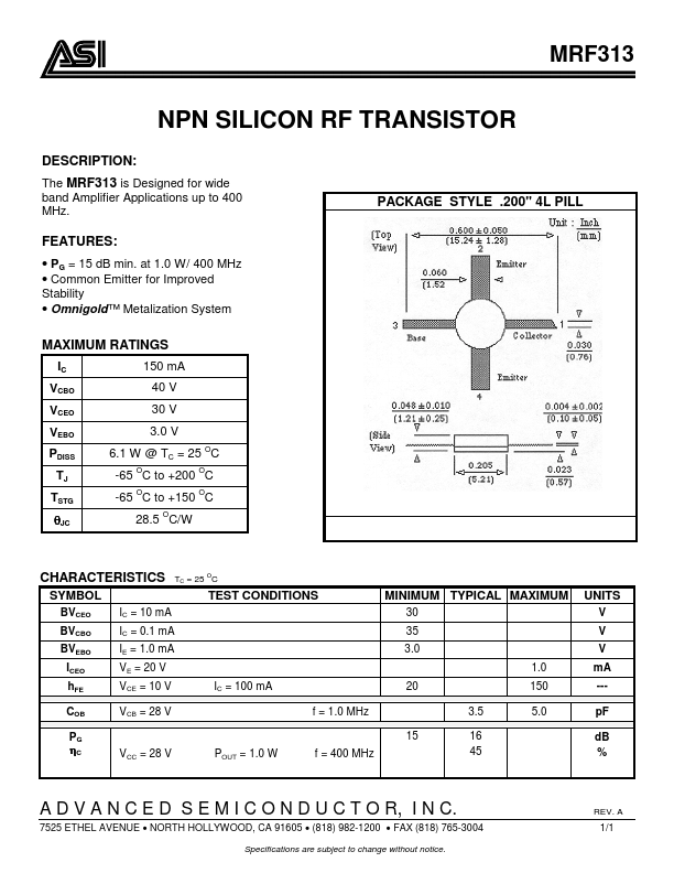 MRF313