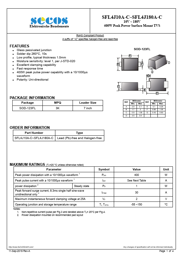 SFL4J100A-C