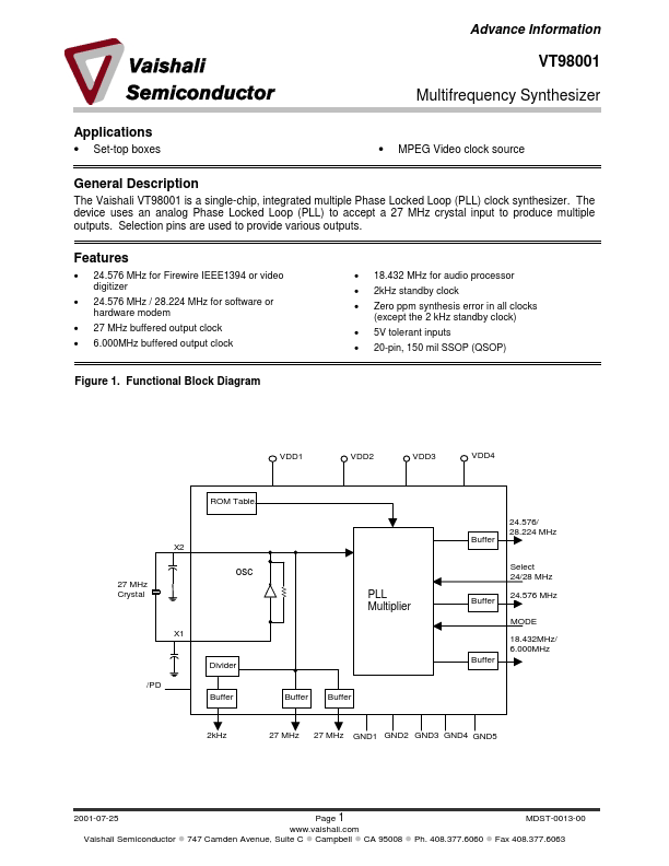 VT98001QX