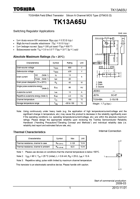 K13A65U