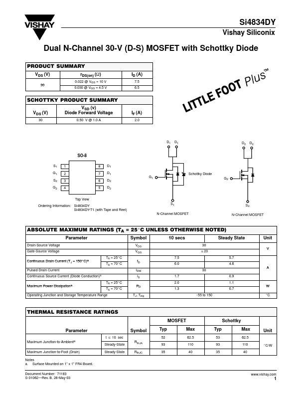 SI4834DY