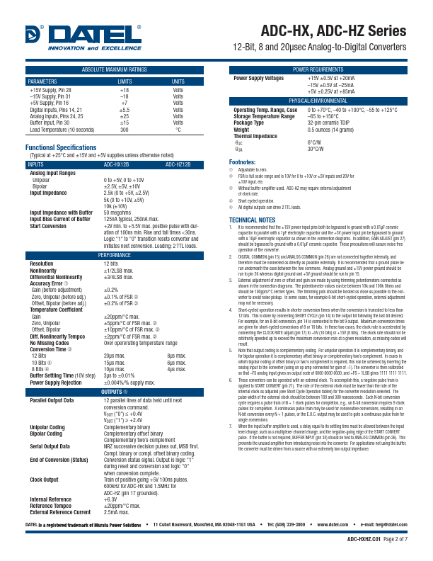 ADC-HX12BMM-QL