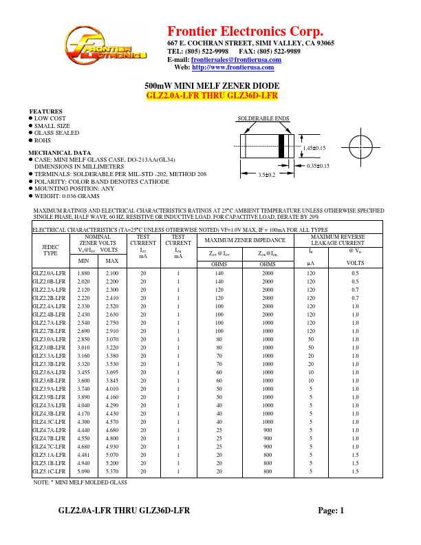 GLZ3.3A-LFR