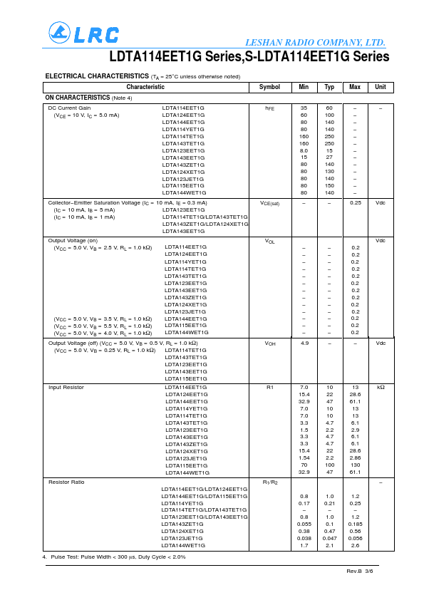 LDTA114EET1G