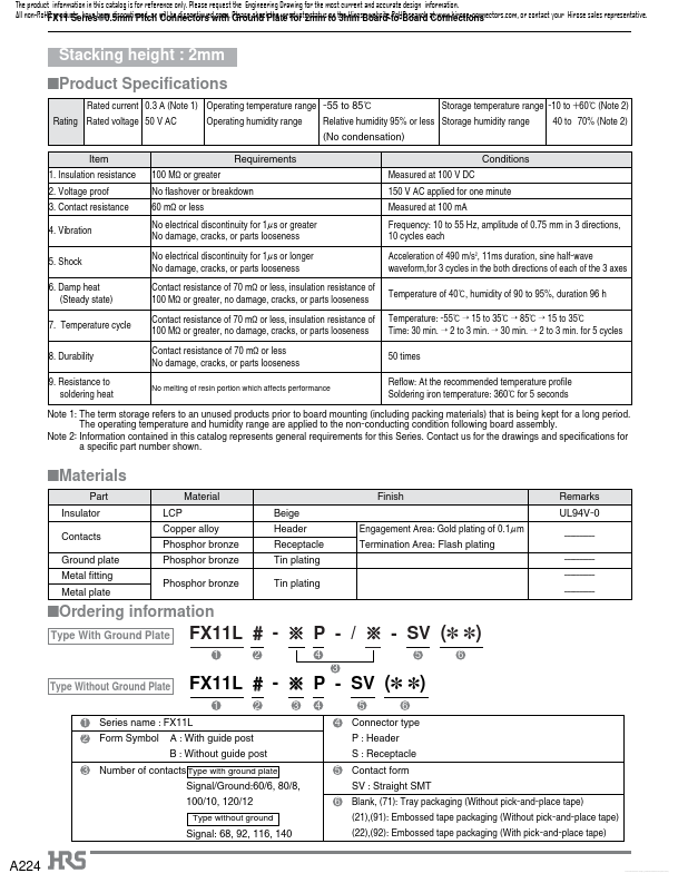 FX11LA-116P-SV