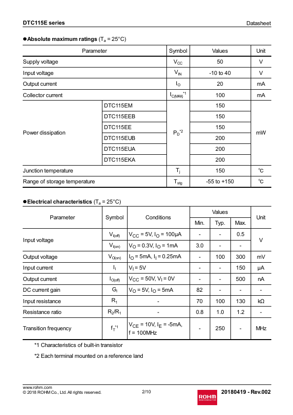 DTC115EEB