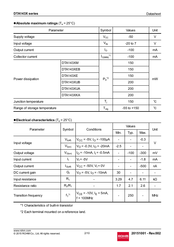 DTA143XEB