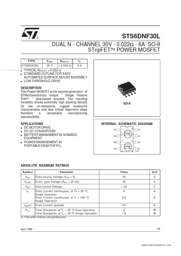 STS6DNF30L